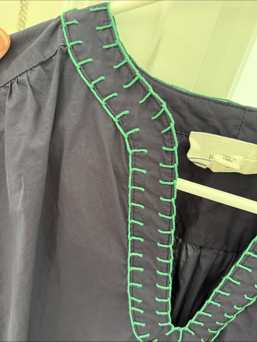 Pomander Place Navy Kinsley Dress - Picture 4 of 5